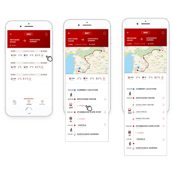 DESIGNED FOR DEEPER INTERACTION FOR ROUTE PLANNING AND ITINERARY BUILDING